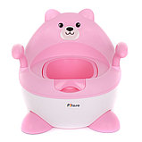 Детский горшок Pituso Мишутка Розовый, фото 5