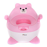 Детский горшок Pituso Мишутка Розовый, фото 3