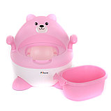 Детский горшок Pituso Мишутка Розовый, фото 7