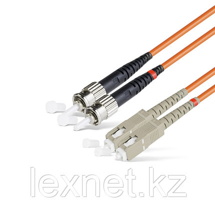 Патч Корд Оптоволоконный SC/UPC-ST/UPC MM OM2 50/125 Duplex 3.0мм 1 м, фото 2