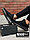 Кроссовки Adidas Yeezy 350 чёрн светоотр, фото 4