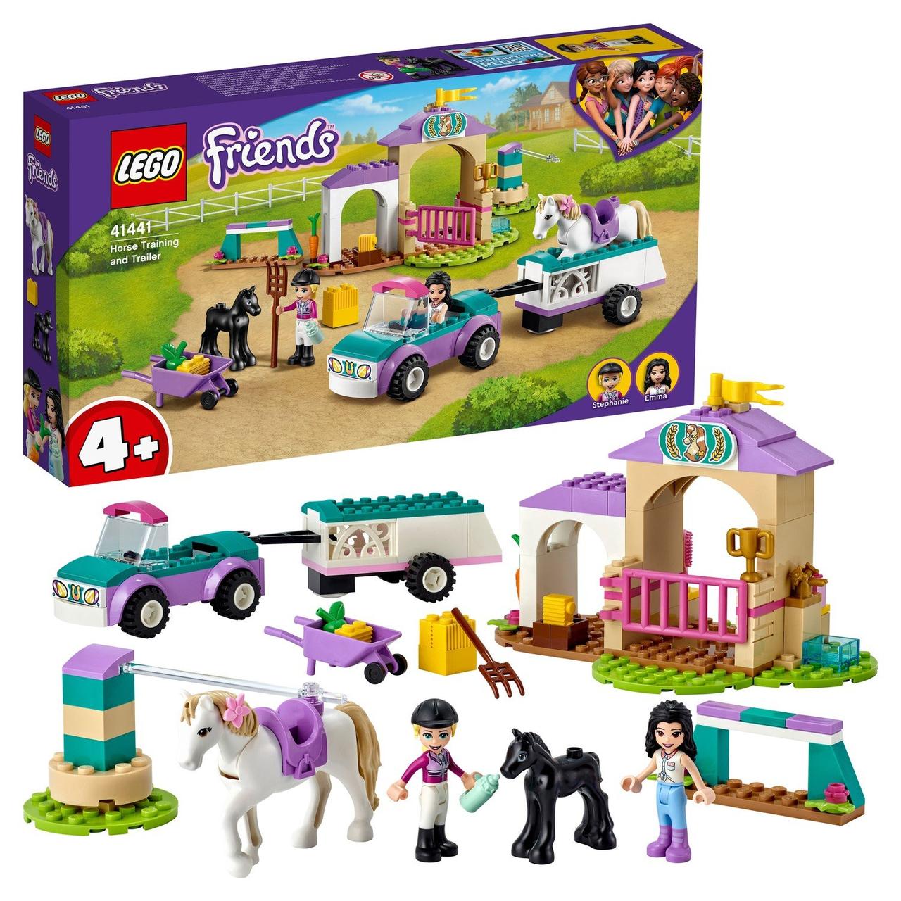 41441 Lego Friends Тренировка лошади и прицеп для перевозки, Лего Подружки - фото 3 - id-p91586568