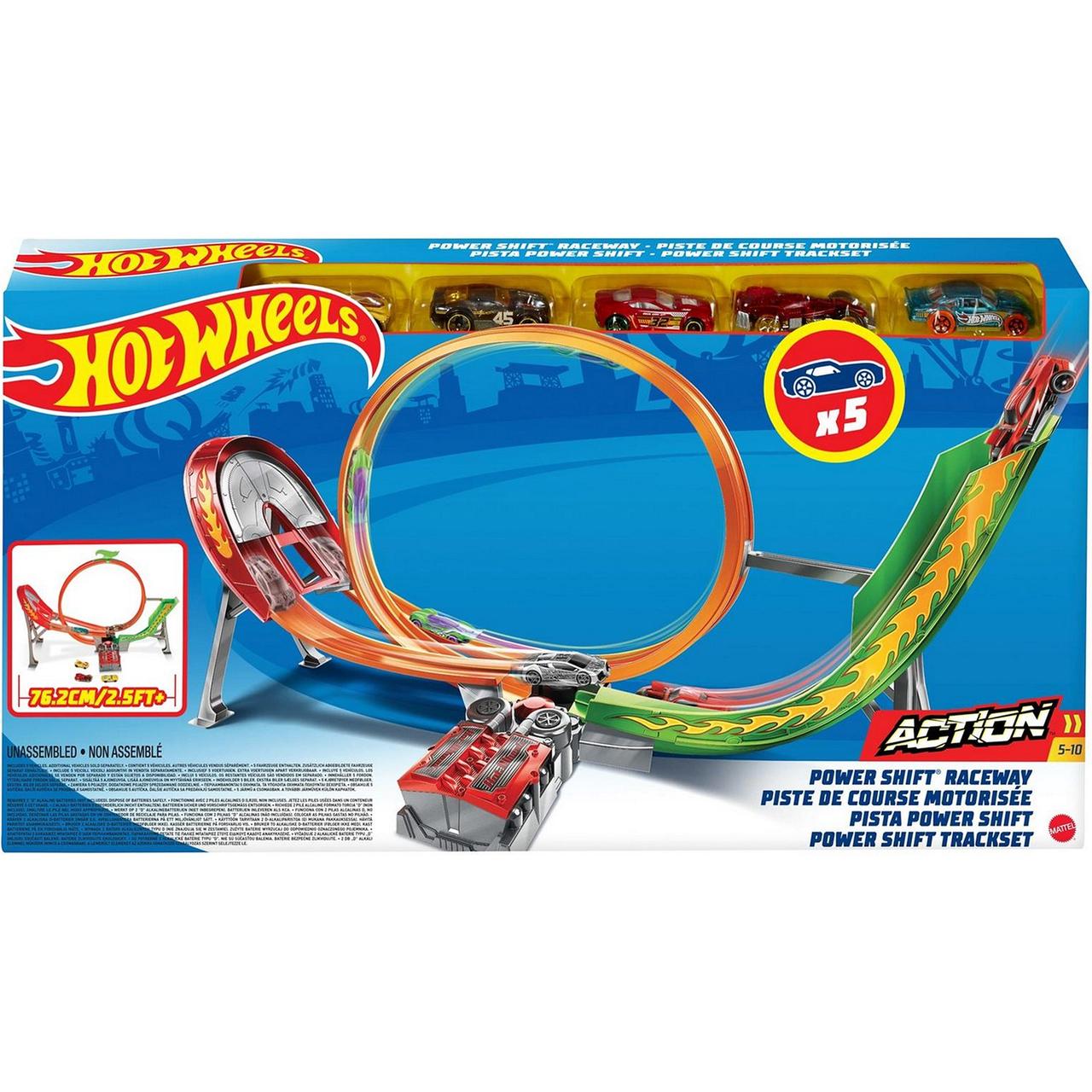 Hot Wheels Моторизованный Игровой набор "Гонки по рампе", Хот Вилс