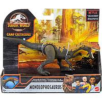 Мир Юрского периода Фигурка динозавра Монолофозавр, атакующий