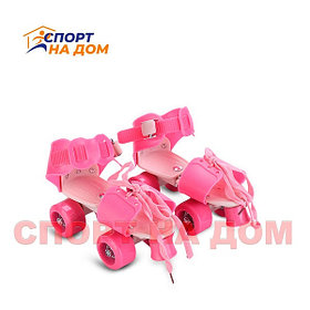 Съемные детские роликовые коньки (размер 25-29) регулируемые