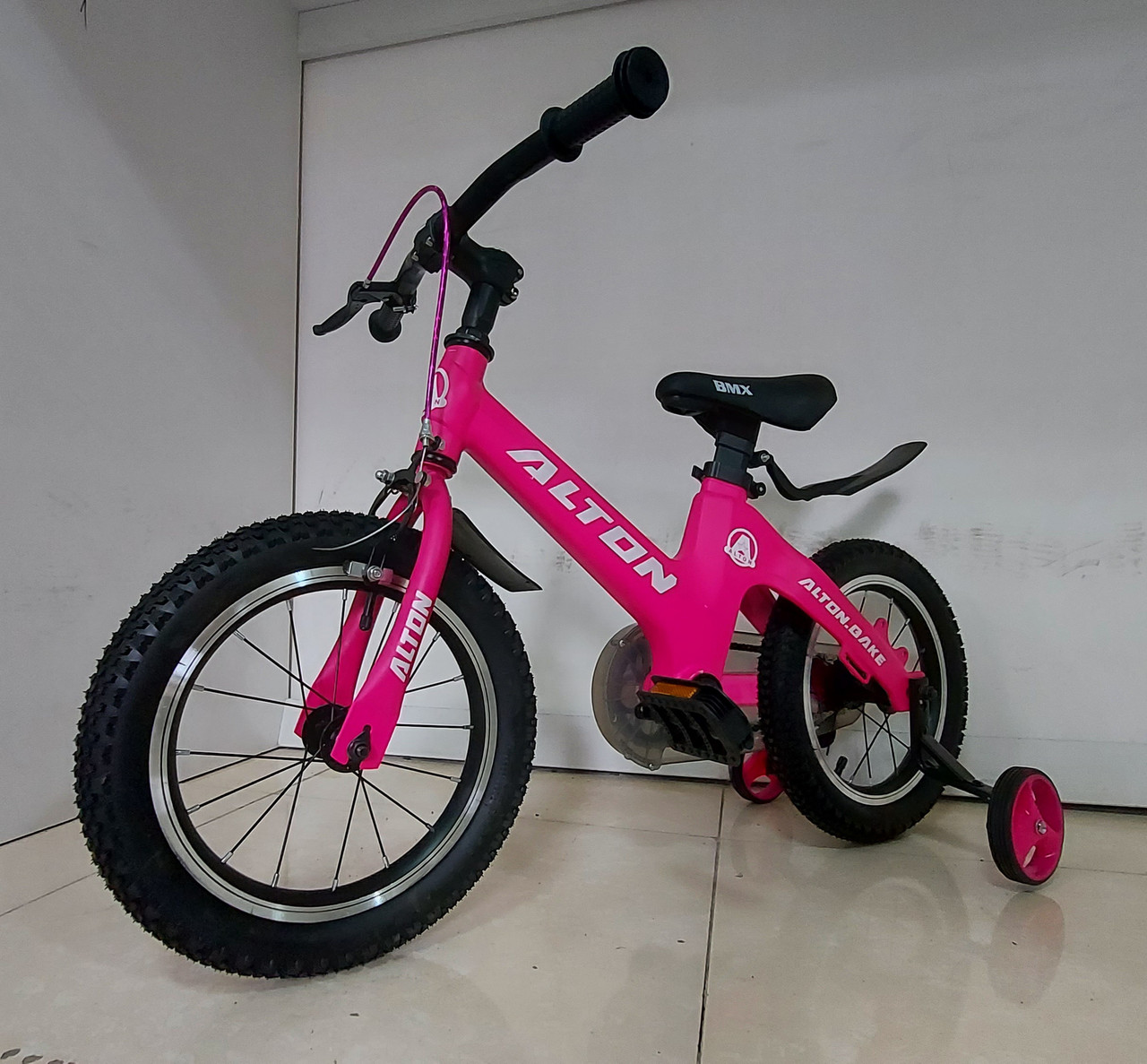 Детский велосипед "Alton" 14 колеса. Алюминиевая рама. Легкий. Kaspi RED. Рассрочка.