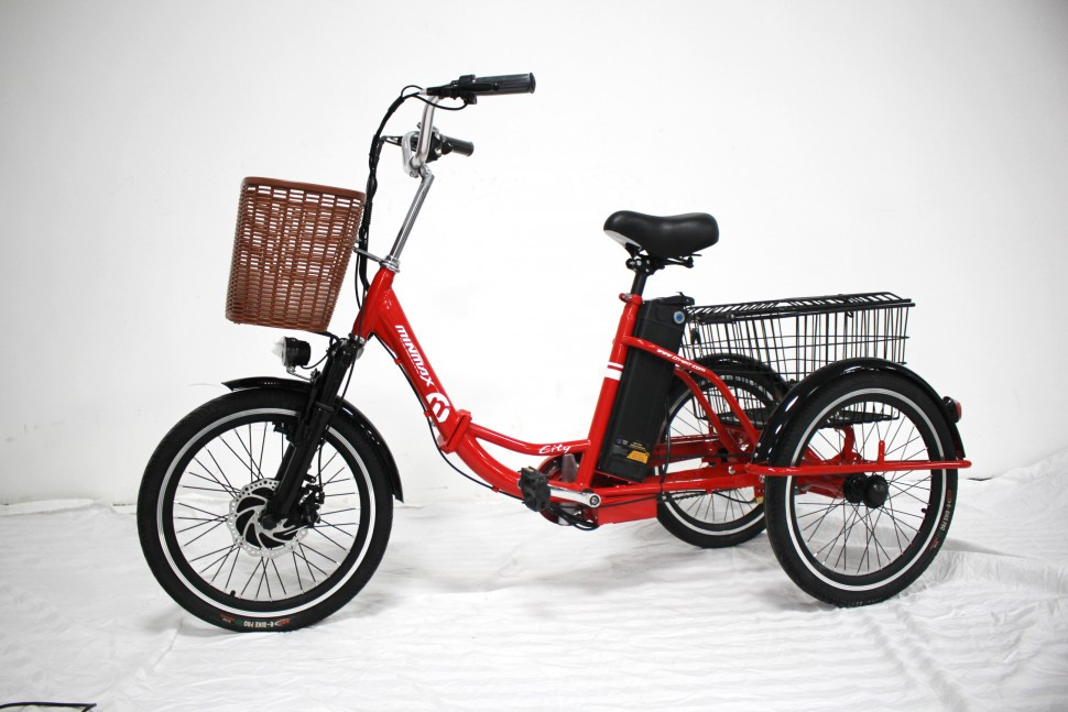 Электровелосипед GreenCamel Трайк-20 (R20 500W 48V 15Ah) Складной, 7скор - фото 1 - id-p91608070