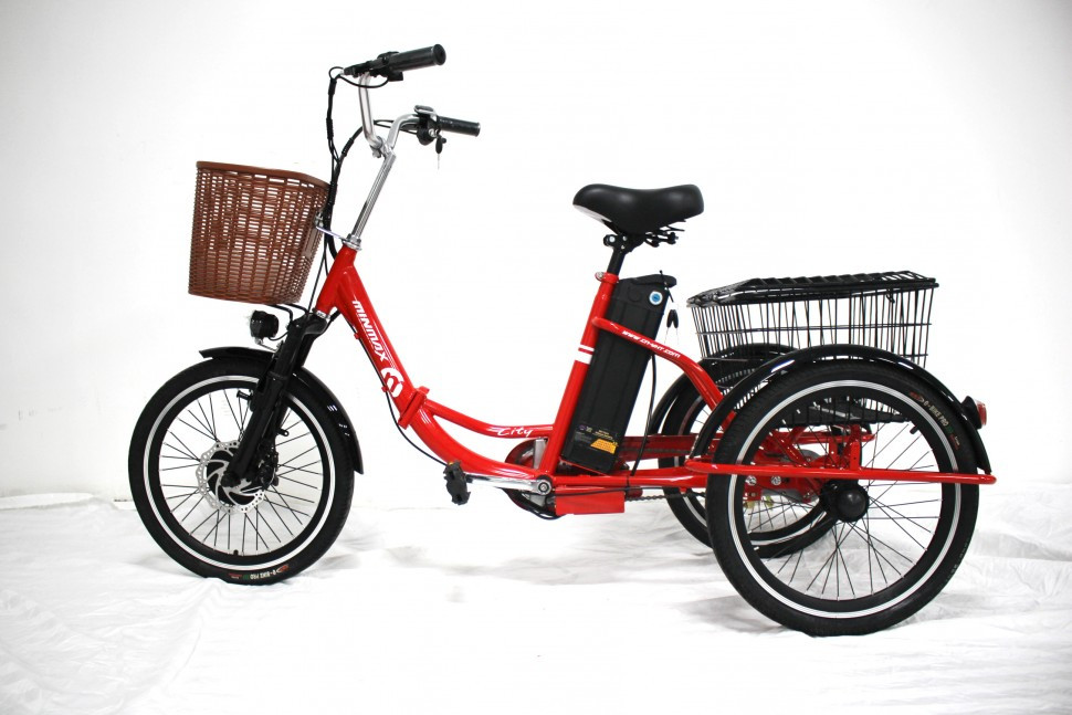 Электровелосипед GreenCamel Трайк-20 (R20 500W 48V 15Ah) Складной, 7скор - фото 2 - id-p91608070