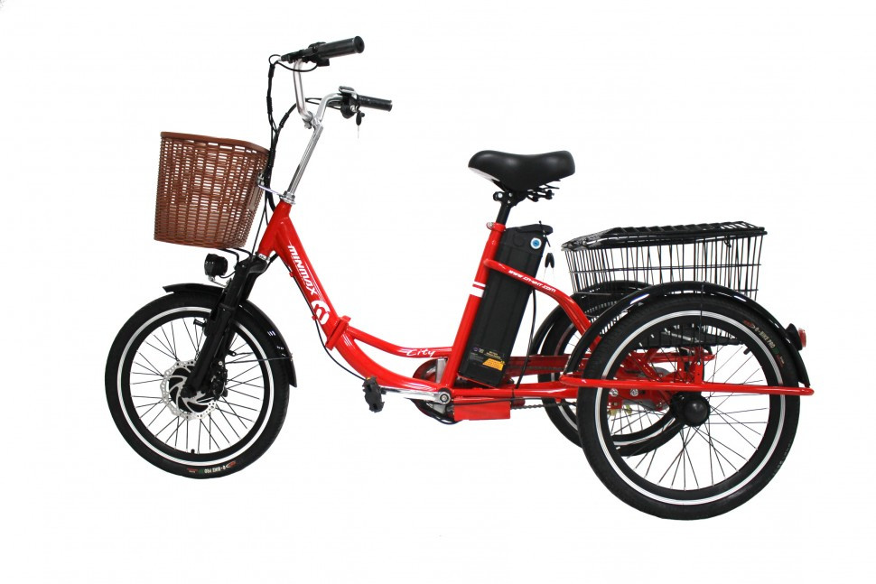 Электровелосипед GreenCamel Трайк-20 (R20 500W 48V 15Ah) Складной, 7скор - фото 3 - id-p91608070