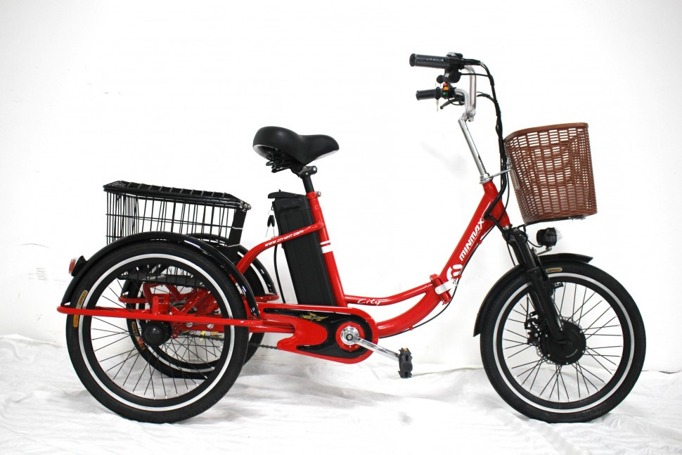 Электровелосипед GreenCamel Трайк-20 (R20 500W 48V 15Ah) Складной, 7скор - фото 4 - id-p91608070