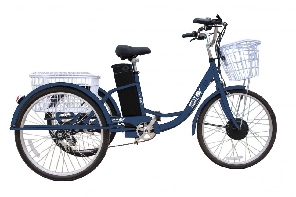 Электровелосипед GreenCamel Трайк-24 (R24 500W 48V 15Ah) 7скор - фото 10 - id-p91608090