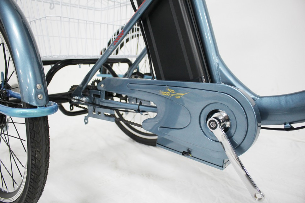 Электровелосипед GreenCamel Трайк-B (R24 500W 48V 15Ah) задний привод - фото 10 - id-p91608103
