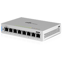 8-Port Fully Managed Gigabit Switch with POE passthrough 5-pack