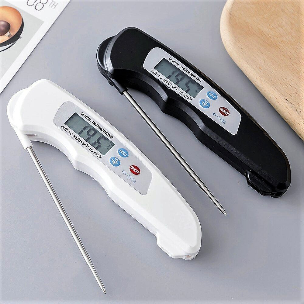 Складной цифровой кухонный термометр термощуп для пищевых продуктов - фото 4 - id-p77720255