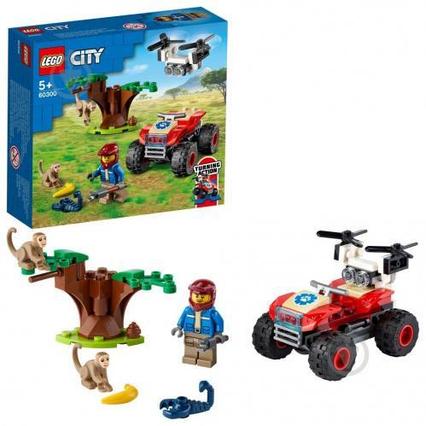 Lego 60300 Город Спасательный вездеход для зверей