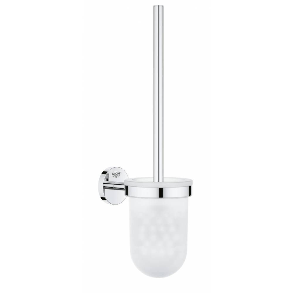 Туалетный ершик колба стеклянная Grohe Bau Cosmopolitan стекло / металл 40463001