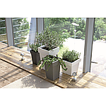 Горшок с поддоном Lofly Low DLOFL200 | Prosperplast, фото 4