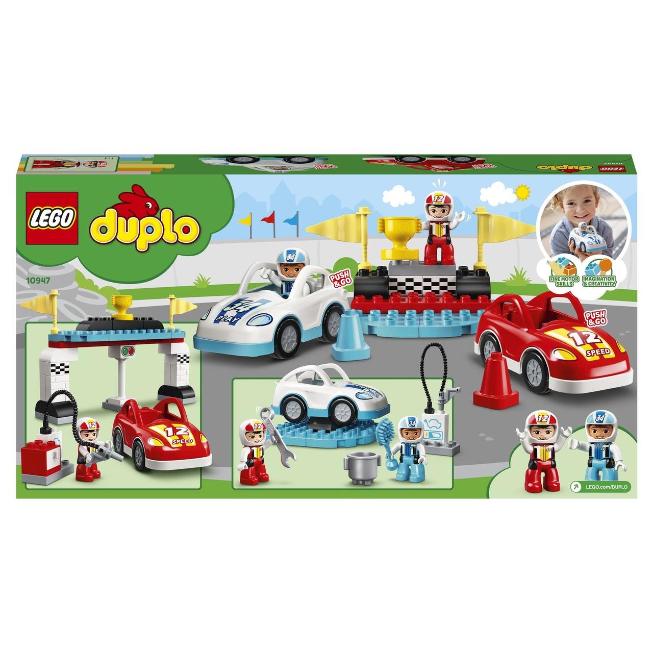 10947 Lego Duplo Гоночные машины, Лего Дупло - фото 2 - id-p91581916