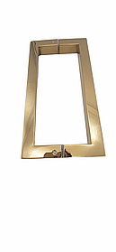 Ручка скоба DG-8 19х19х220 FGD-270 SUS304 TP, золотая