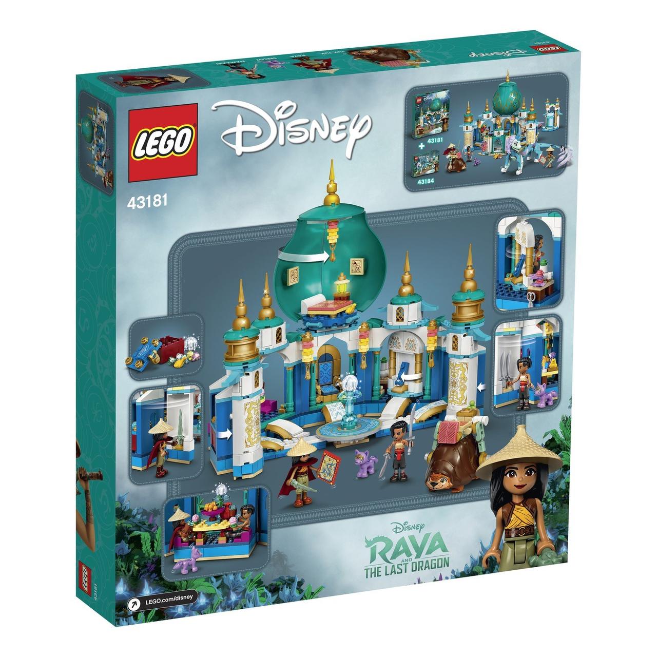 43181 Lego Disney Princess Райя и Дворец сердца, Лего Принцессы Дисней - фото 2 - id-p91581943