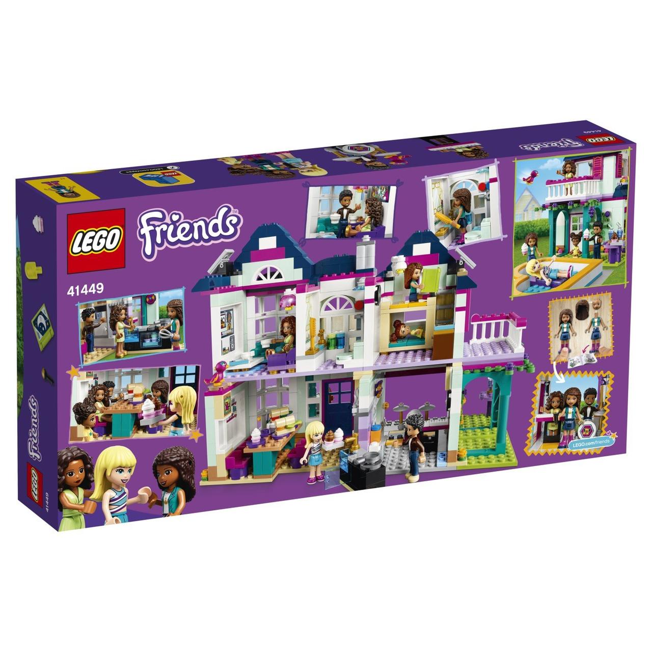 41449 Lego Friends Дом семьи Андреа, Лего Подружки - фото 2 - id-p91624547