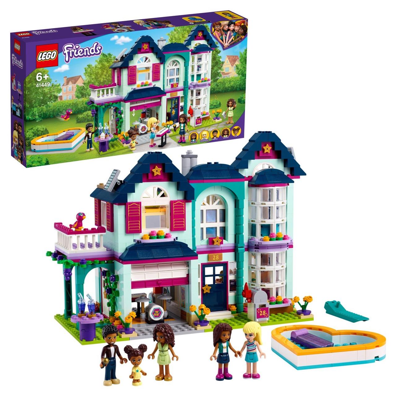 41449 Lego Friends Дом семьи Андреа, Лего Подружки - фото 3 - id-p91624547