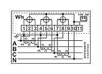 Счетчик электронный 3фаз. однотарифный ДАЛА СА4У-Э720 ТХ П 3x220/380V 5(7,5)A, фото 3