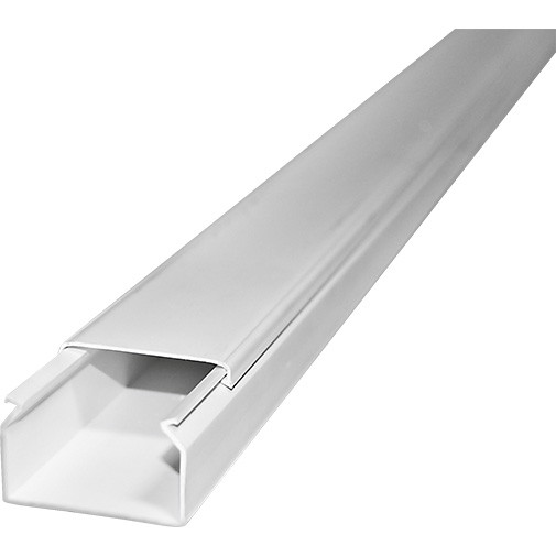КАБЕЛЬНЫЙ КАНАЛ БЕЛЫЙ 60Х40 (TEKSAN) 50М, фото 1
