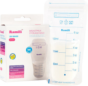 Пакеты для хранения грудного молока Ramili Breastmilk Bags BMB20