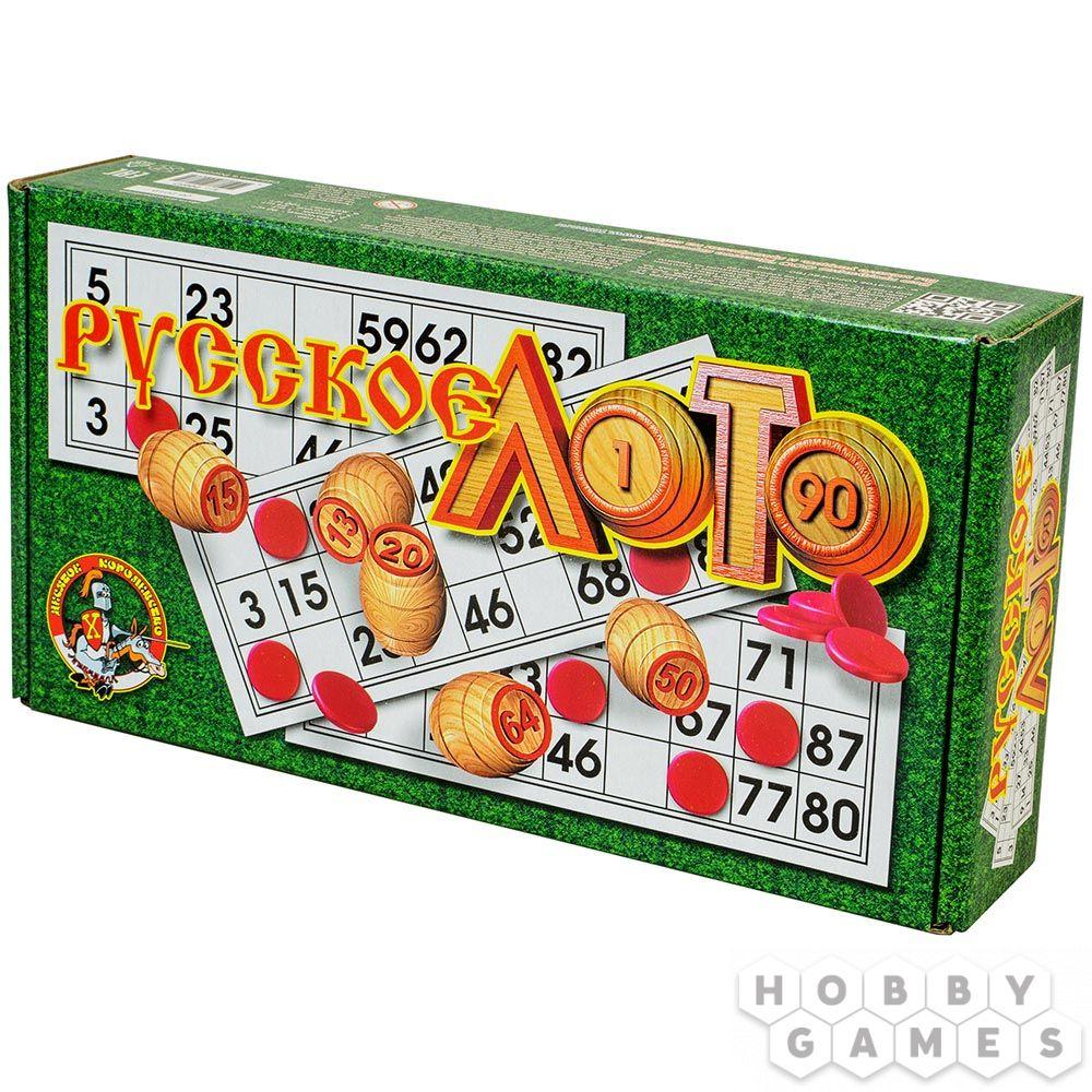Настольная игра Лото Русское (зеленое)