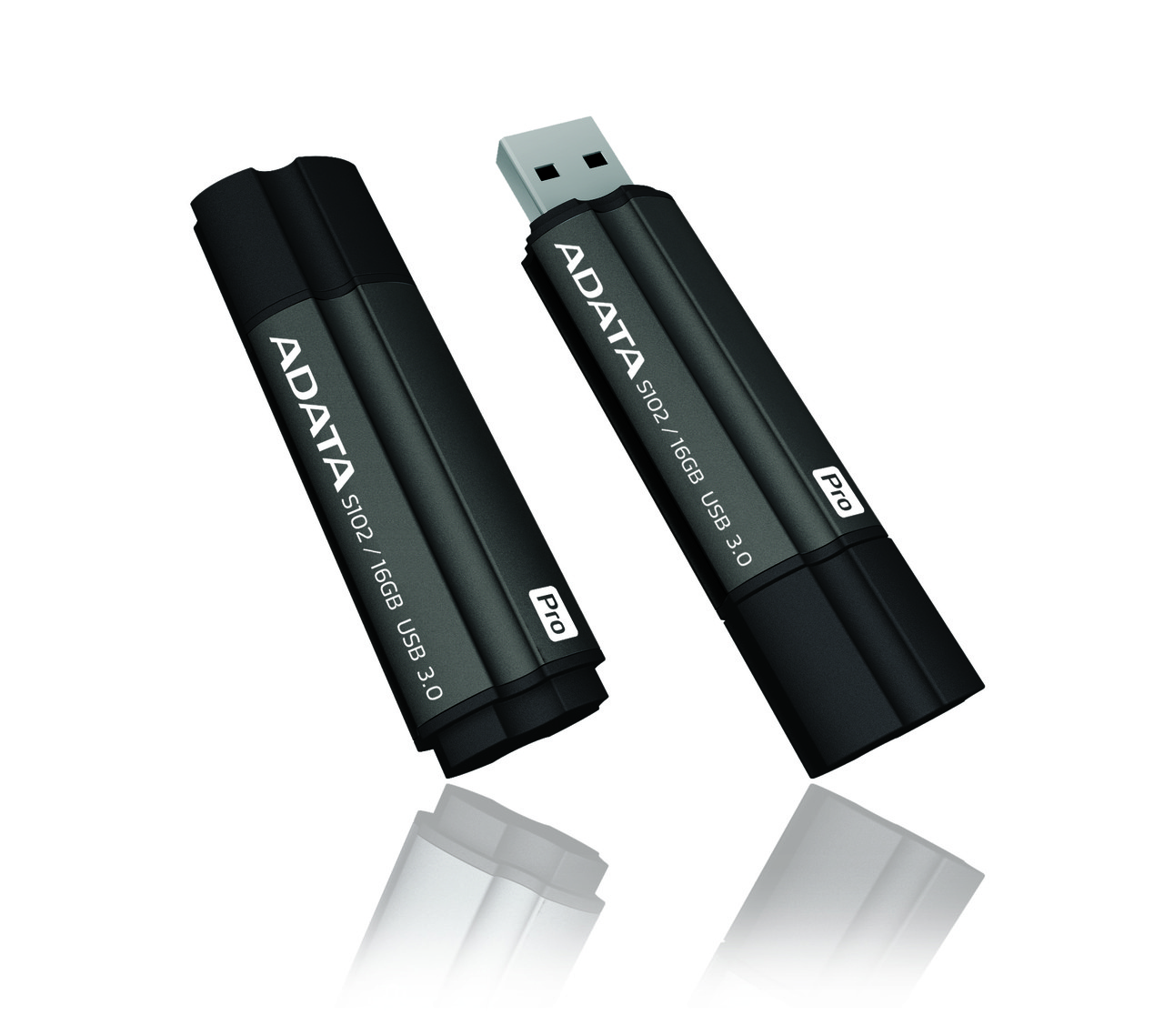 ADATA AS102P-64G-RGY USB флеш-накопитель DashDrive Elite S102PRO, 64GB, UFD 3.2, Gray - фото 2 - id-p91628807