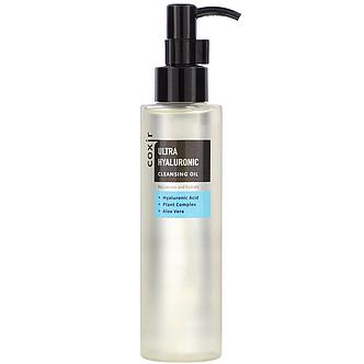 Увлажняющее гидрофильное масло COXIR Hyaluronic Cleansing Oil, 150 мл., фото 2