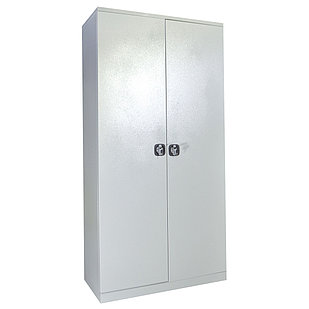 МЕТАЛЛИЧЕСКИЙ ШКАФ ДЛЯ ОДЕЖДЫ С ПОЛКАМИ  НА ЗАКАЗ (1000х2000х500) (TS)