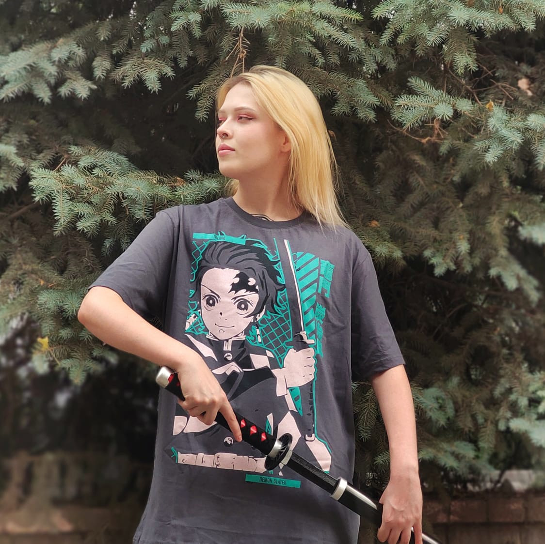 Футболка Танджиро - Клинок рассекающий демонов