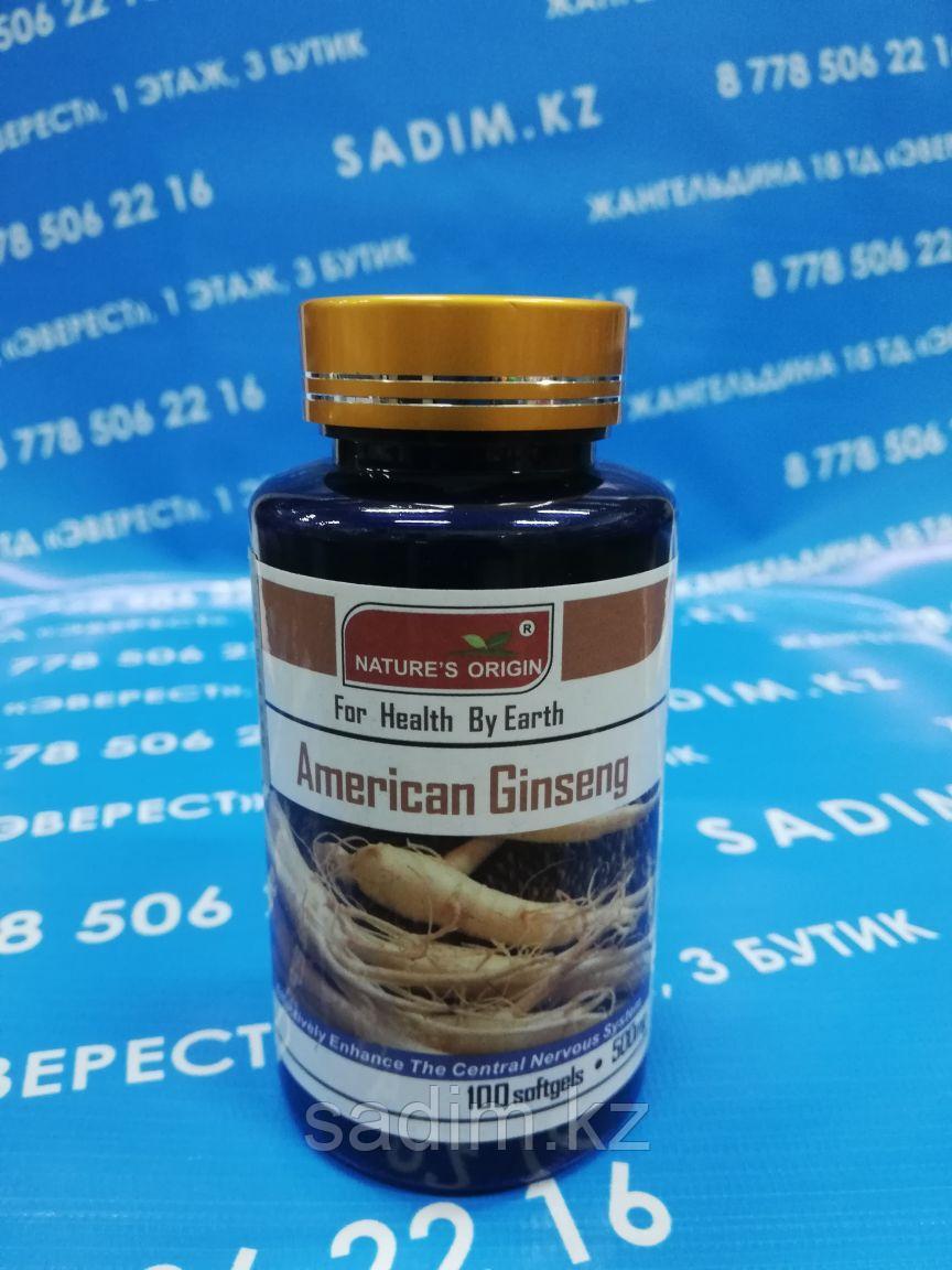 Капсулы Женьшень - American Ginseng Tablets ( 100 шт )