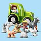 Lego Duplo Town Фермерский трактор, домик и животные 10952, фото 6