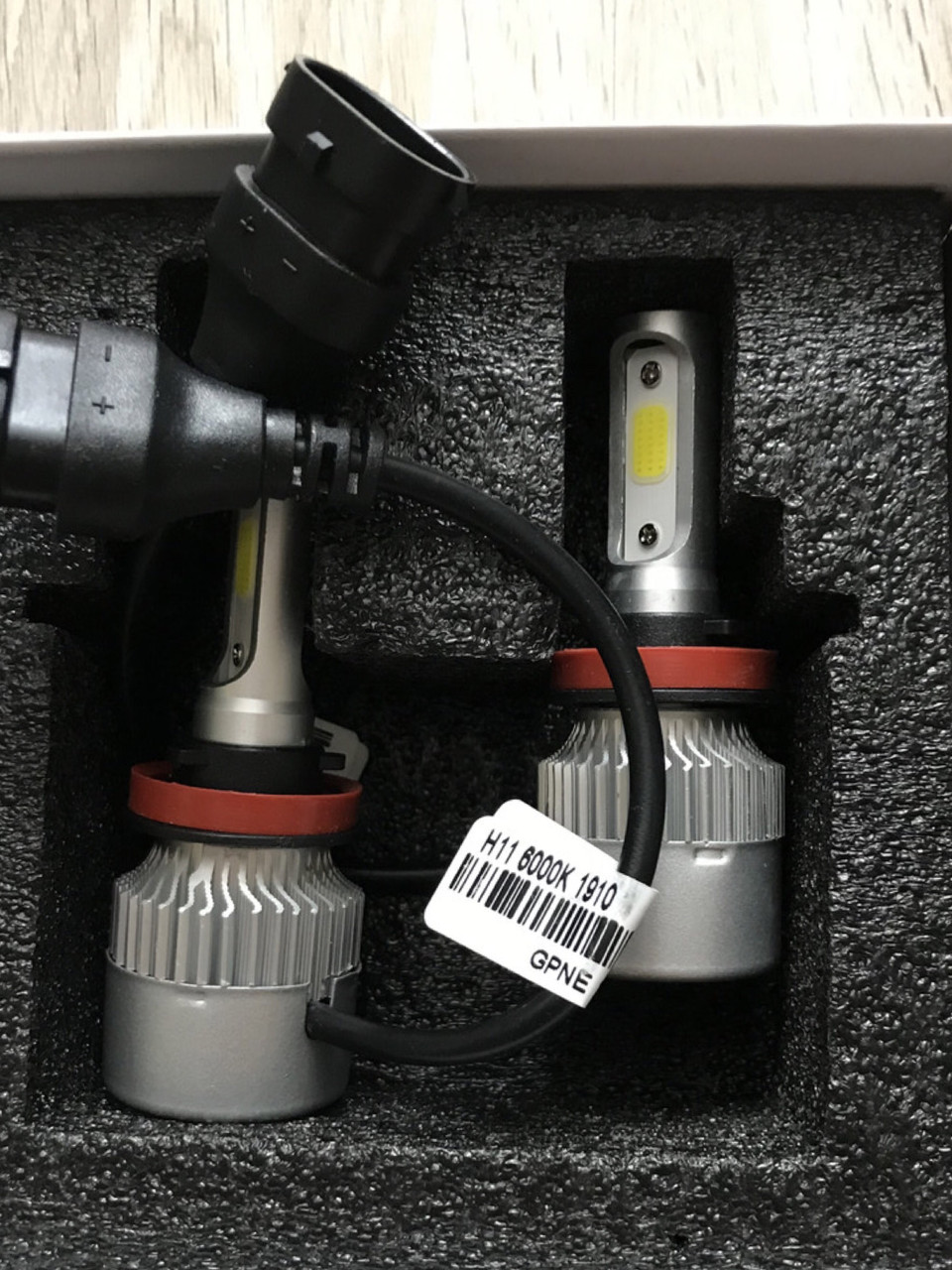 Лампа H11/9/8 LED 6000K - фото 2 - id-p91493582