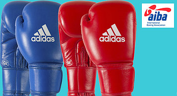 Боксерские перчатки ADIDAS кожа