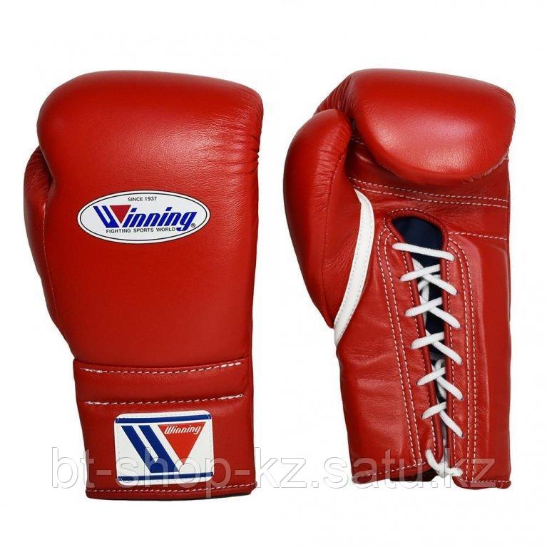 Бокс перчатки Winning (красные) 14-16 OZ