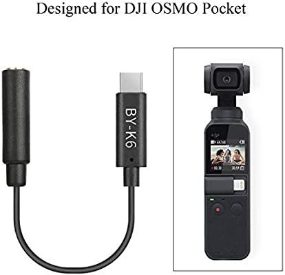 Переходник Boya BY-K6 3.5mm to DJI Osmo Pocket
