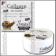 Патчи гидрогелевые с улиткой и коллагеном Collagen Deep Cleansing