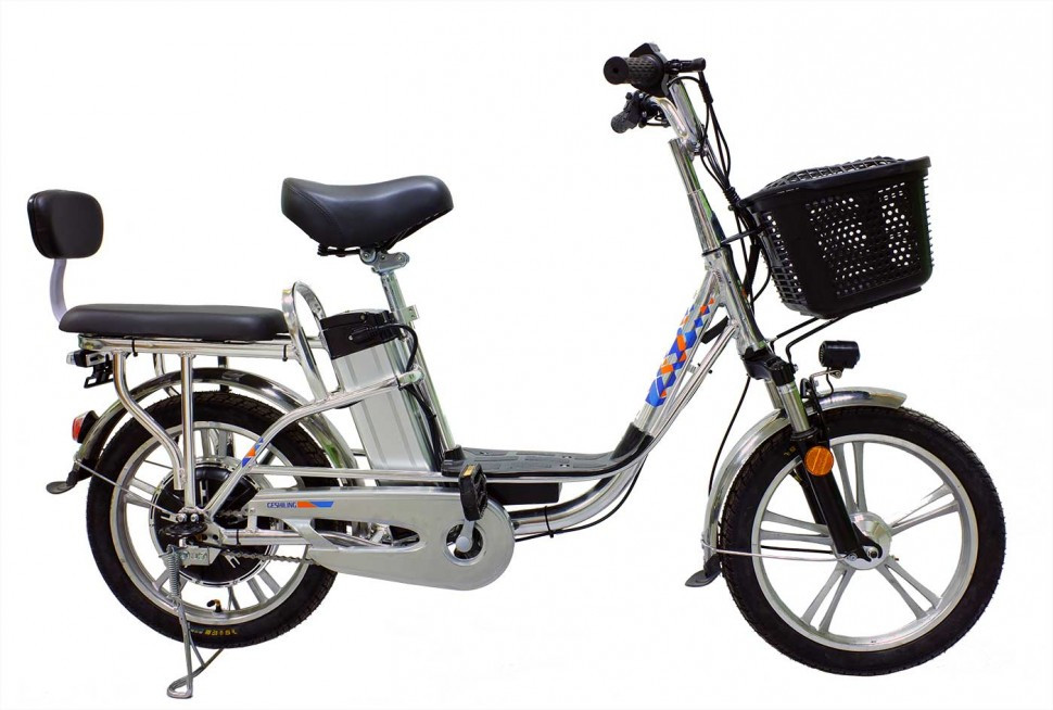 Электровелосипед GreenCamel Транк-18-60 (R18 350W 60V) Алюм 10Ah Li-ion - фото 1 - id-p91660276