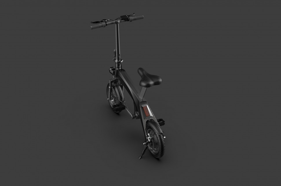 Электровелосипед GreenCamel Карбон XS (R12 250W 36V 7,8Ah LG) Carbon - фото 10 - id-p91660328