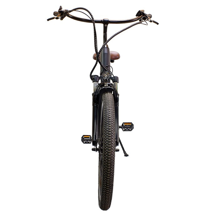 Электровелосипед GreenCamel Санта (R26 500W 48V 10Ah) Алюм, 6скор Черный - фото 2 - id-p91660691