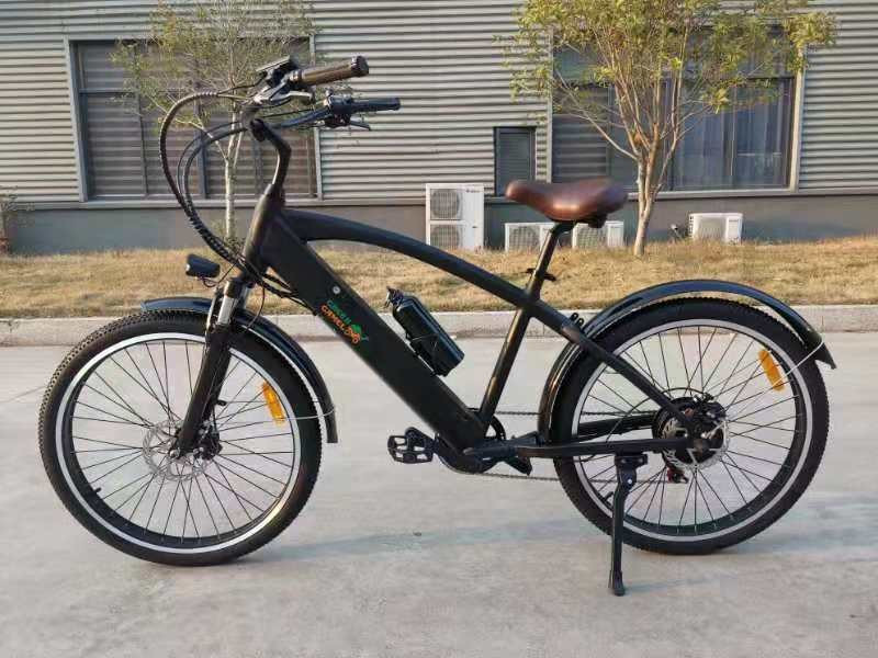 Электровелосипед GreenCamel Санта (R26 500W 48V 10Ah) Алюм, 6скор Черный - фото 9 - id-p91660691