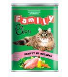 Clan Family 415г паштет из Индейки влажный корм для кошек