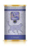 Clan CLASSIC 340гр. с птицей консервы для кошек