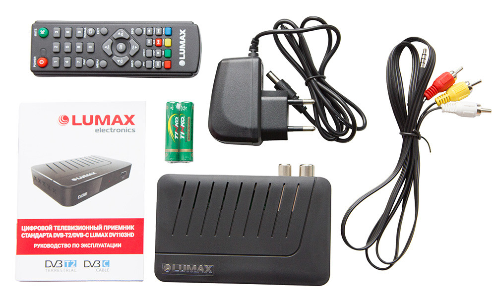 Цифровая ТВ приставка LUMAX DV1103HD, DVB-T2 - фото 4 - id-p85848527