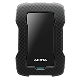 ADATA AHD330-2TU31-CBK Внешний жесткий диск HD330 2TB  USB 3.2 BLACK, фото 2