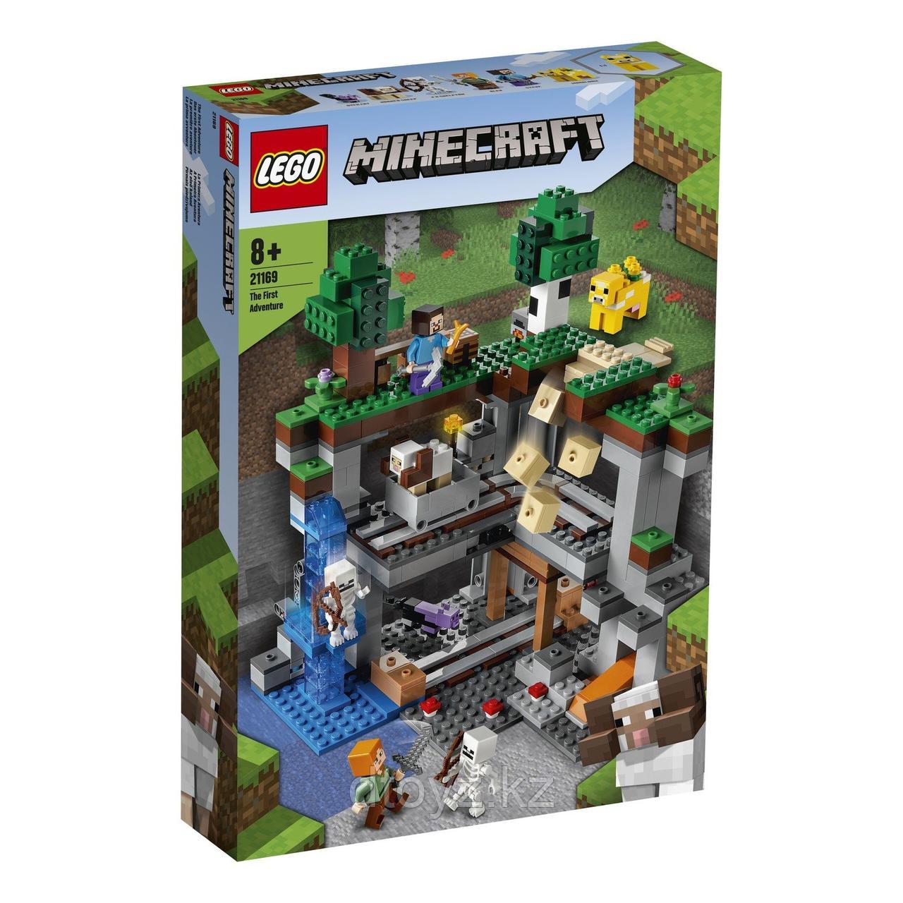 Lego Minecraft Первое приключение 21169